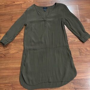 Gap Dress | Size XS Women's | Olive Green Color